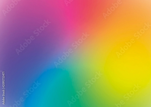 Multiple colour gradient, illustration