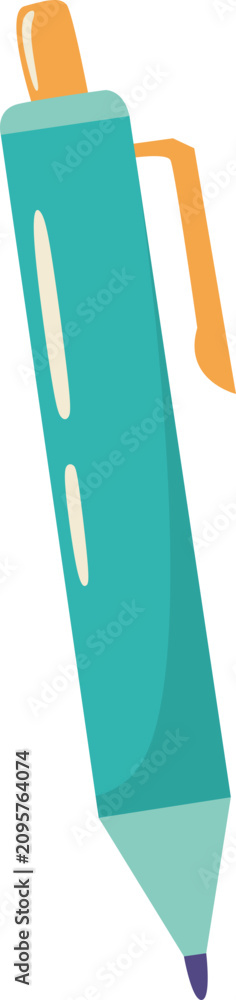Naklejka premium School Equipment Illustration