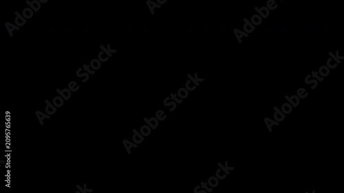 Blue Electric lightning spark loop effect animation