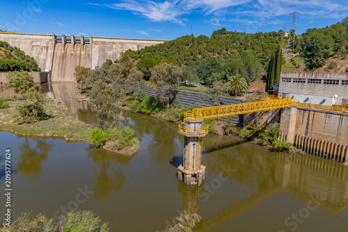 Chanza Dam in Algarve