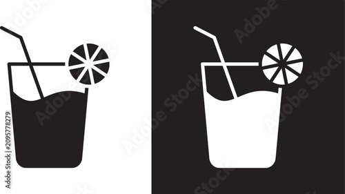 Obraz na płótnie Lemonade icon