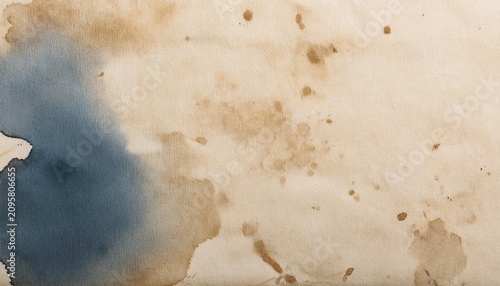 Wet Stained Paper Background Paper Texture With Water Stains