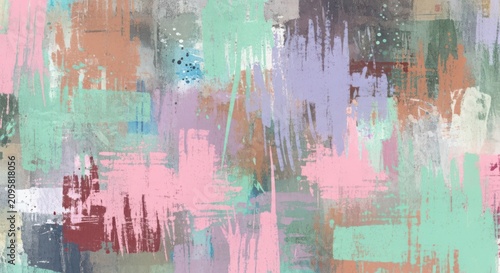 Abstract colorful pixel art background design