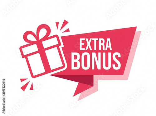 Extra bonus with gift icon