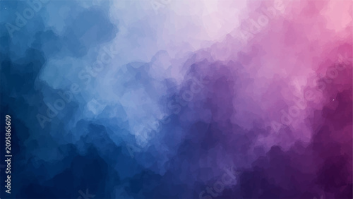 Foto Abstract blue and white watercolor texture background mimicking a stormy sky wit