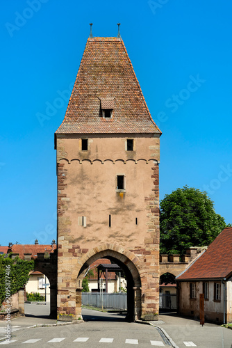 Niedertor in Rosheim im Elsass