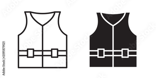 Foto Safety vest icon
