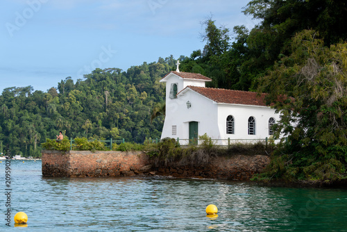Church of Our Lady of Piedade, on Gipóia Island. Angra dos Reis – Rio de Janeiro, Brazil.