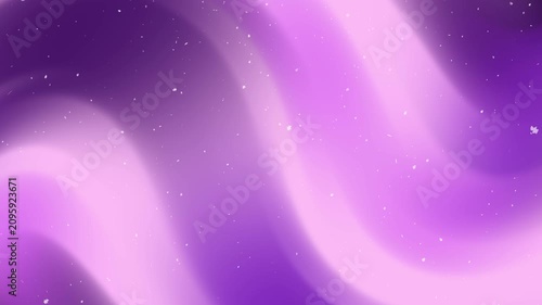 animated purple pink gradient background wavy light patterns with bright stars in a cosmic energy dreamy celestial abstract background perfect for mystical designs.
