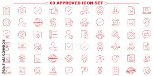 Fotografie Checkmark icon set