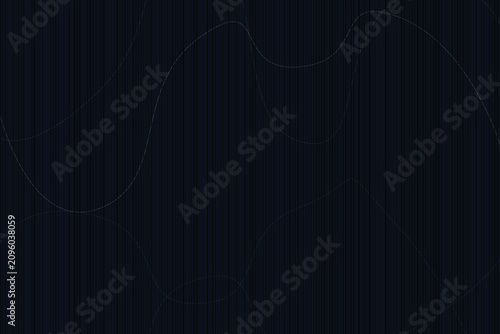 Konstfotografi Abstract background, with overlapping blue, and teal waves, intersected by verti