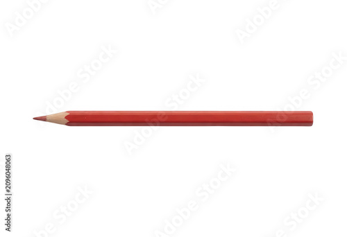 Red Pencil Isolated Transparent Background