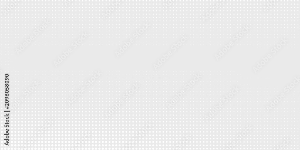 Fototapeta premium Modern dot white gray wave light technology texture background. Abstract big data digital abstract