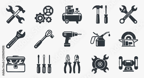 Fotografía Hand Tools and Mechanical Equipment Collection.
