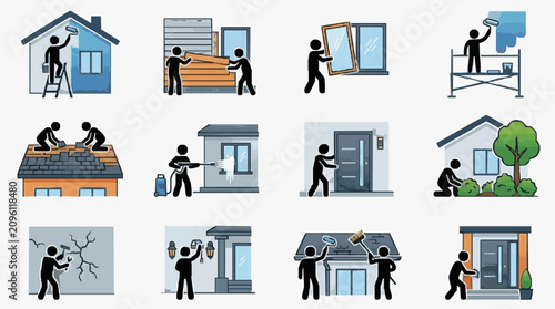 Home Renovation Construction Process.