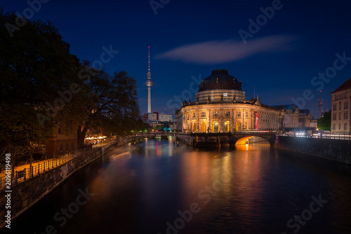 The Museum Island view in Berlin of Germany