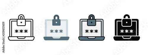 Two Factor Authentication Icon for Secure Banking Login and Payment Protection
