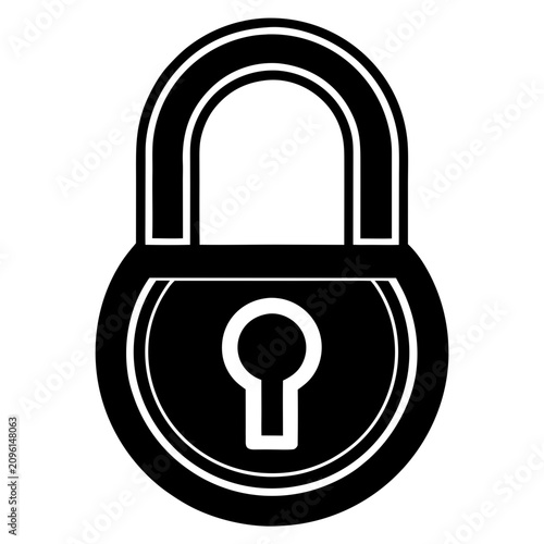 Secure padlock icon perfect for online banking, cybersecurity services, and digital platforms.