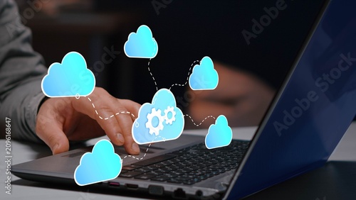 Konstfotografi Multi cloud architecture orchestration