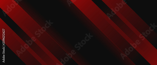 Black red sport background with diagonal speed line and shape.