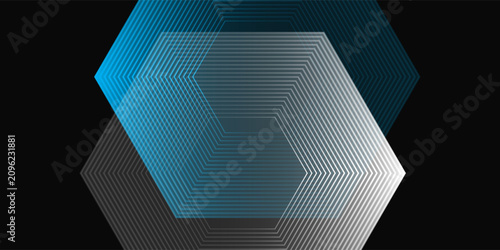 Tableau sur toile Black abstract background designb simple