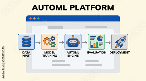 Automated Machine Learning AutoML Platform Model Building