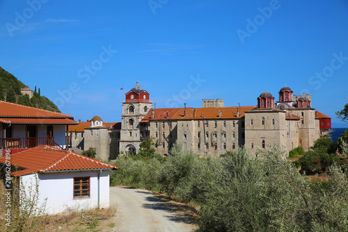 Sacred Patriarchal and Stauropegic Monastery Esphigmenou in Mount Athos, Greece