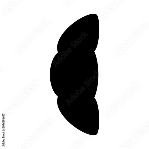Durian Fruit Icon Vector silhouette