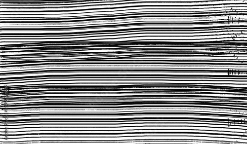Fotografie Seismic Waveform Data: A high-resolution seismic data plot showcasing horizontal stratigraphy and geological layers, illustrating subsurface exploration and analysis