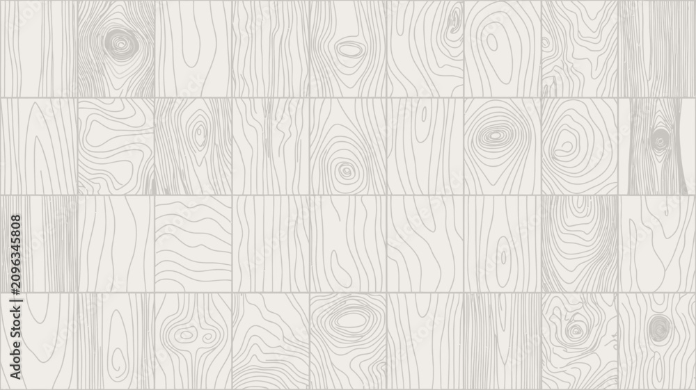 Obraz premium Gray Wooden Plank Tiles Background with Grain Texture with wood planks and wood wall