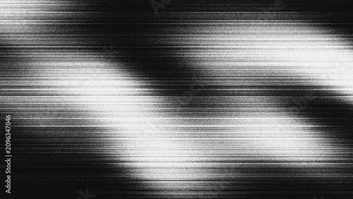 Tableau sur toile Abstract horizontal glitch noise lines texture background