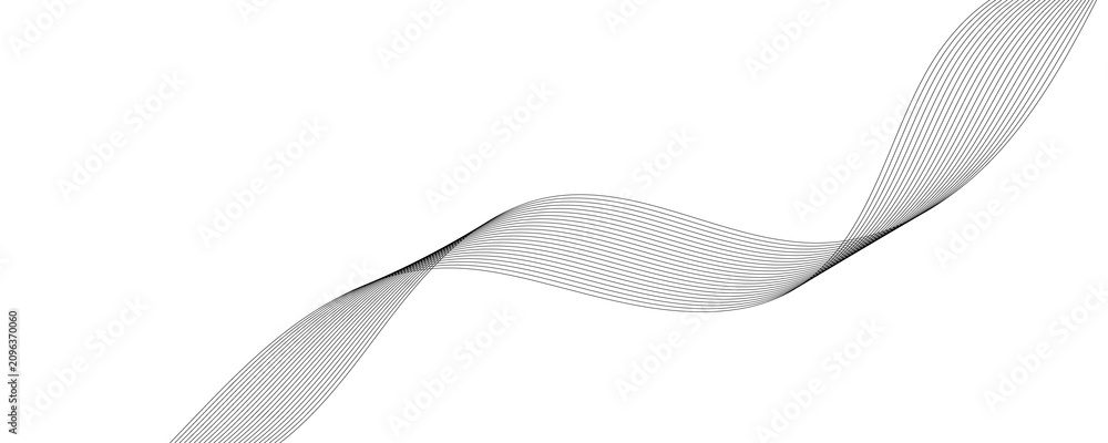 Fototapeta premium abstract wave background