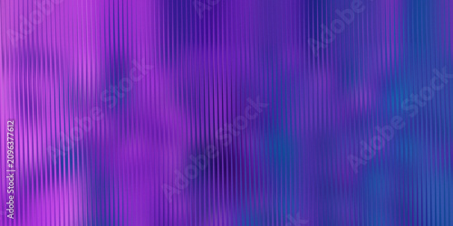 Fotografie Abstract background with vertical lines and purple blue smooth light spots