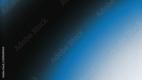 Canvastavla White, blue and black blurred abstract gradient on dark grainy background with s
