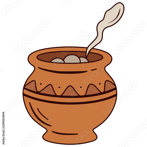 Traditional Mexican Clay Incense Burner
