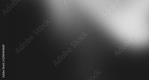 Canvastavla Abstract background featuring soft glowing gradient light beams in monochrome grayscale with a subtle film grain texture for artistic minimalist design