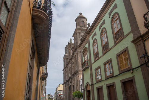 Cathedral of Santa Ana and Historic Architecture in Las Palmas de Gran Canaria, Spain