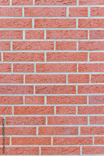 Fotografía Red brick wall texture background