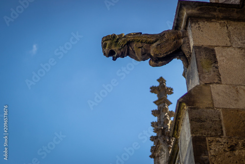 Detail of the Domkerk in Utrecht