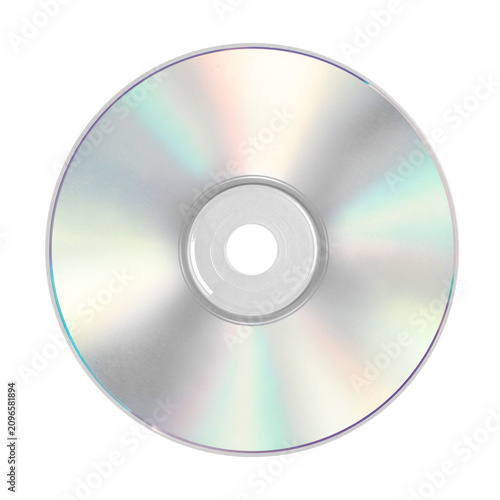 Realistic cd media high definition, isolated on transparent background