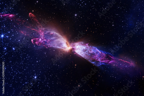 Photos Vibrant cosmic nebula glows in deep space