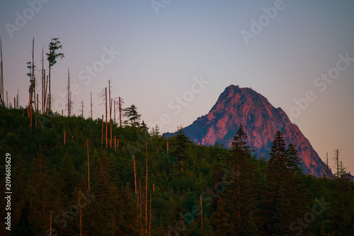 Foto mountains of high tatra, Zakopane, Poland, Slovakia