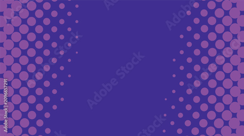 Valokuva Abstract Purple Halftone Dots Pattern as Modern Graphic Background for Design Projects