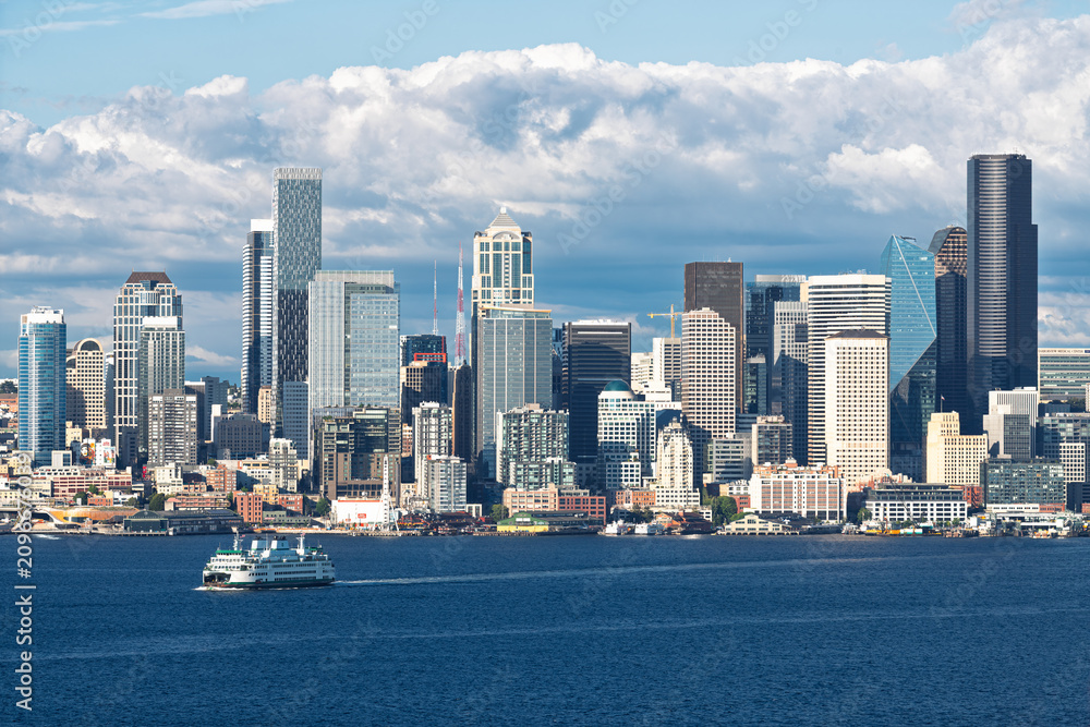 Obraz premium Seattle city skyline