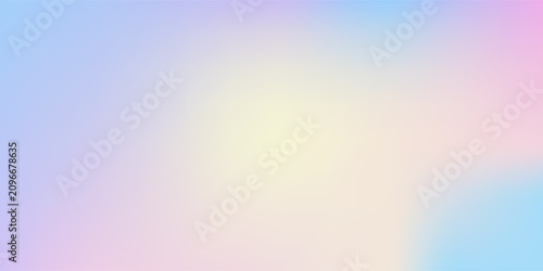 Luxury iridescent foil background with soft rainbow glow.
