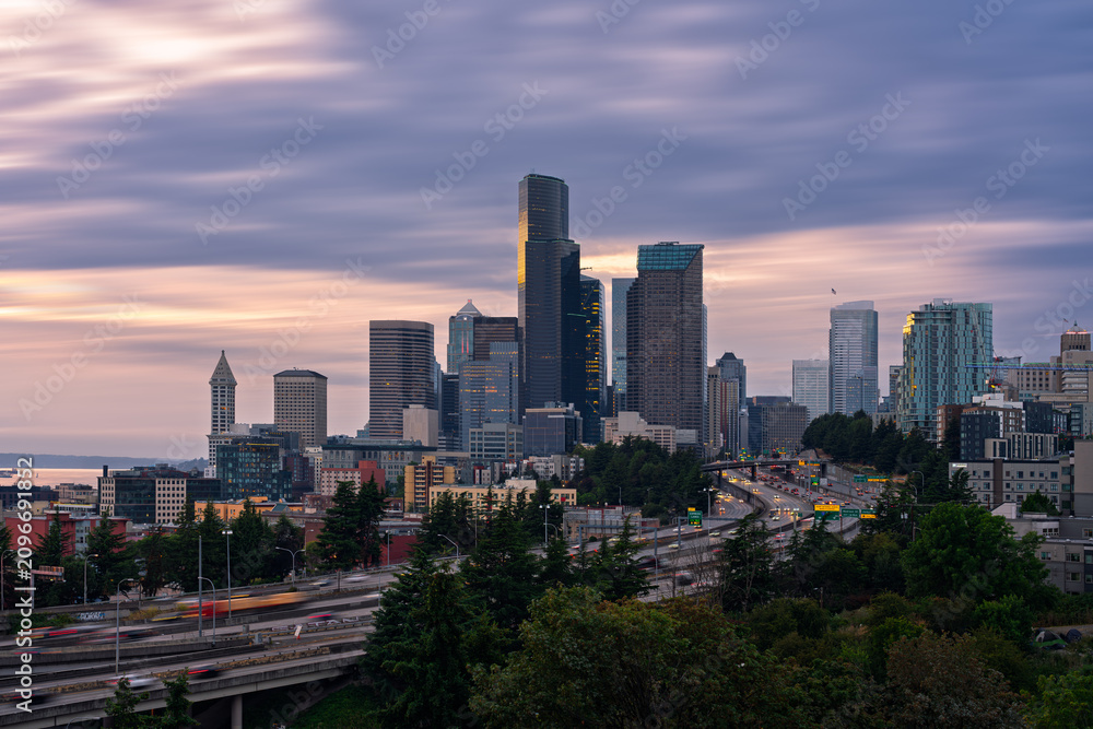 Obraz premium Seattle skyline