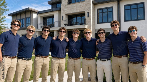 Happy Fraternity Brothers