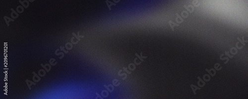 Subtle blue and white light leak on black background with fine film grain and soft blurred textures for cinematic overlay style.