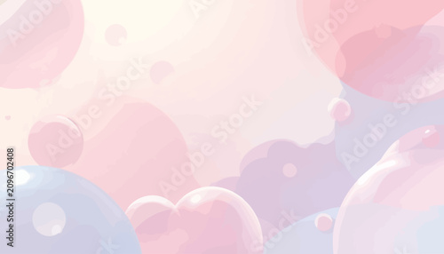 pink background with butterflies