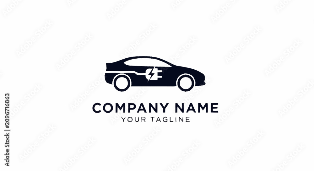 Obraz premium car company logo template design.
